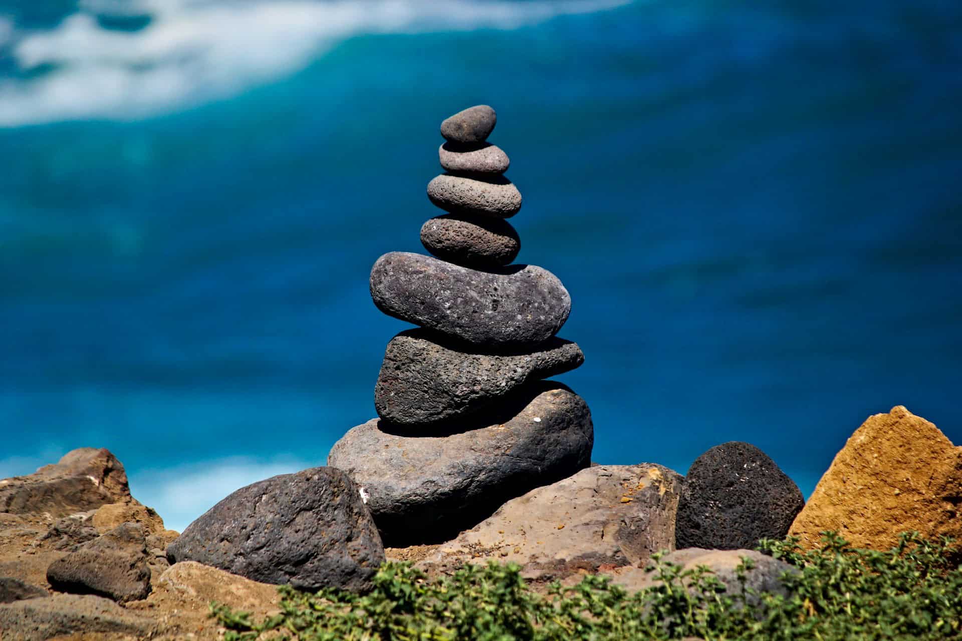 Permanence, as symbolized by a pile of stones